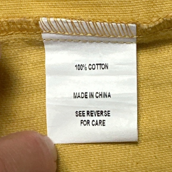 Button-Front Corduroy a-line mini Skirt - Picture 4 of 6